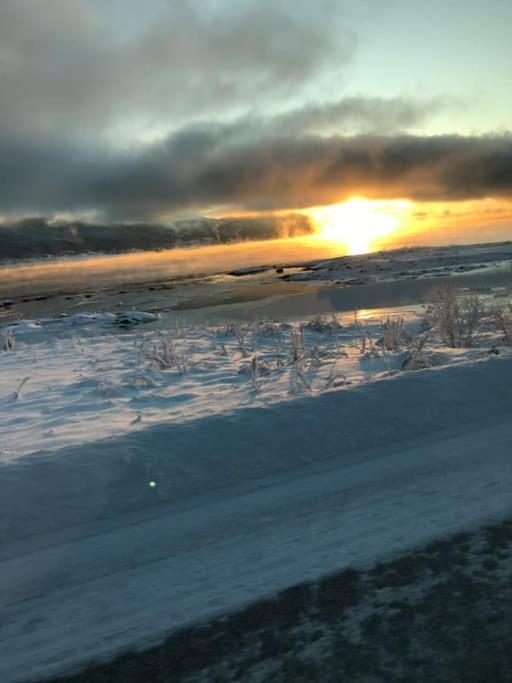 Trivelig Fritidshus Pa Arnes, Senja Straumstad المظهر الخارجي الصورة